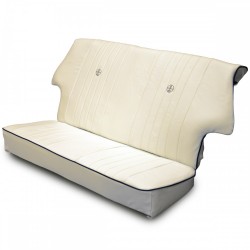 COBRA/コブラ OLD MINI（オールドミニ）リアシートカバー ホワイトレザー