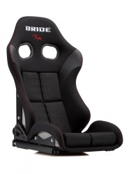 BRIDE/ブリッドシート STRADIA3 （ストラディア3）FRP製 ブラックロゴ ロークッション 商品番号：G72HSF