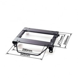 BRIDE/ブリッド スーパーシートレール MOタイプ シエンタ/MXPL10G 2024年6月 左座席用 商品番号：T386MO