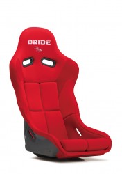 BRIDE/ブリッドシート NURMAN（ニュルマン） カーボン製シェル レッド 商品番号：HN1BSC